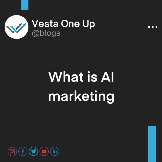 What is AI marketing